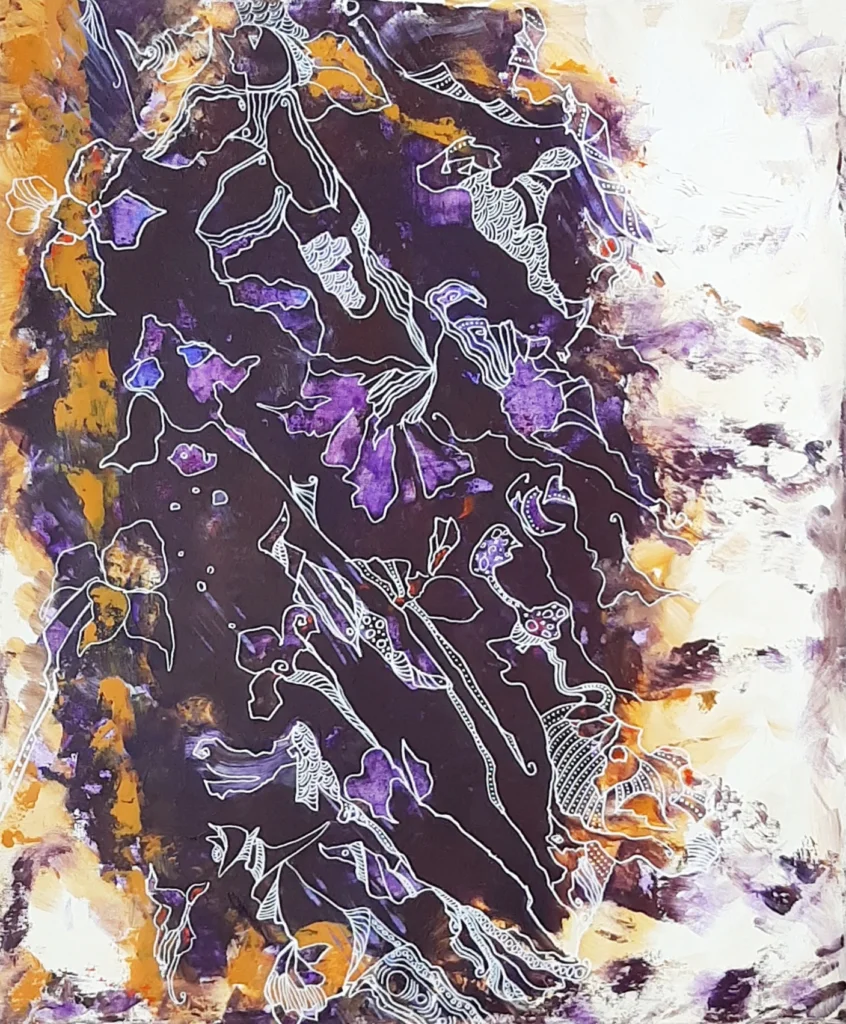 Iris | Acryliques sur toiles (formats 50 ×60)