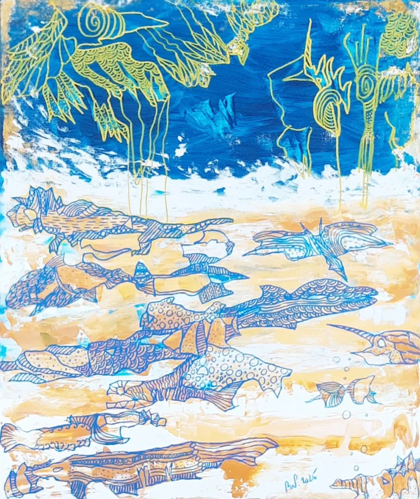 Odyssée | Acryliques sur toiles (formats 50 ×60)